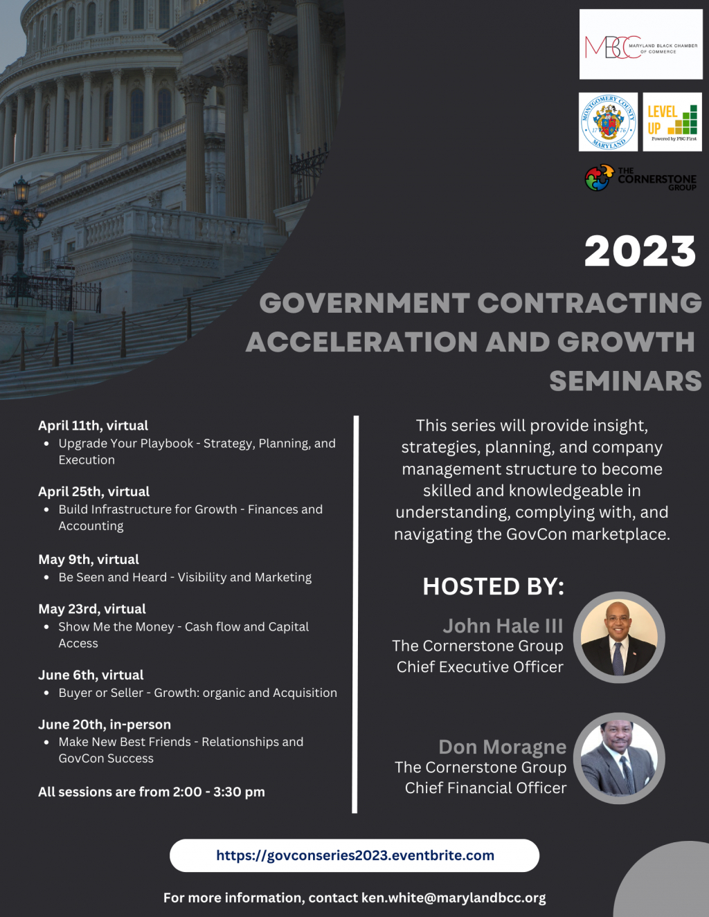 2023 Government Contracting Acceleration and Growth Seminars